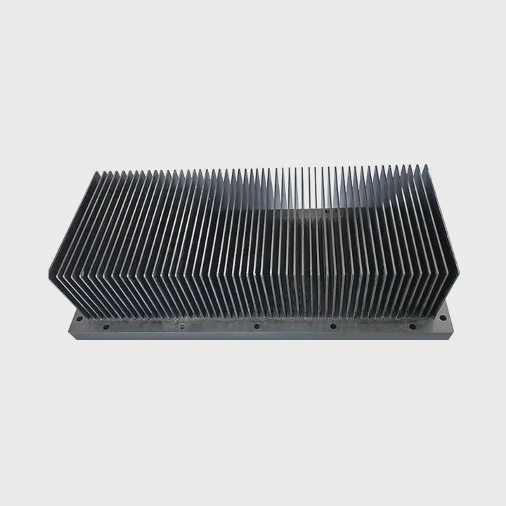 Precision Machined Anodized Aluminum Extruded Heat-Sink