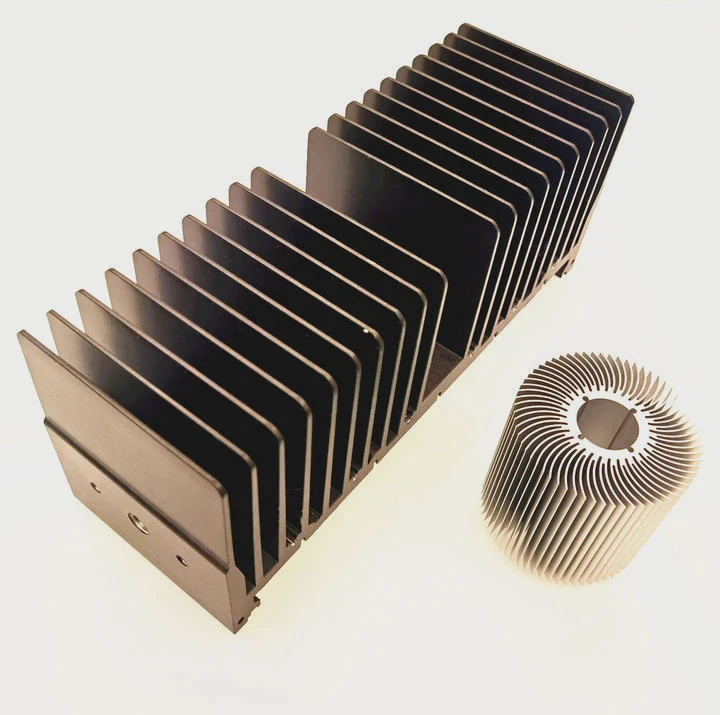Factory Supply Custom Extruded Aluminium Heat-Sinks