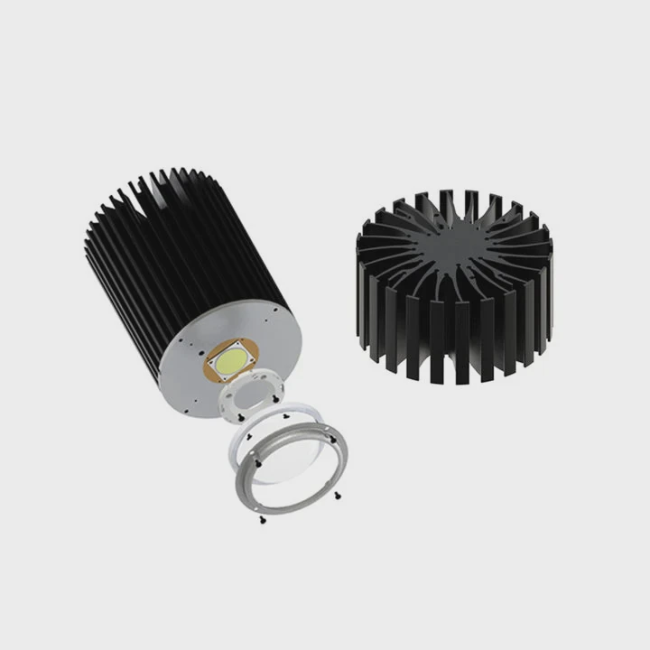 Factory High-Conductivity Copper Heat-Sink With Vapor Chamber Base