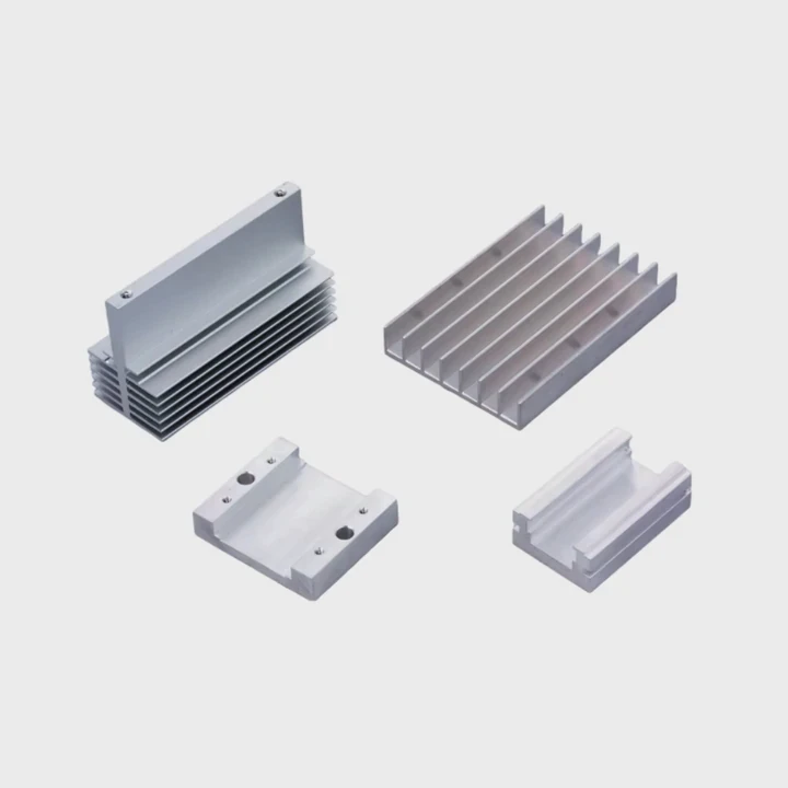 Heavy-Duty Cnc Aluminum Heat Sink