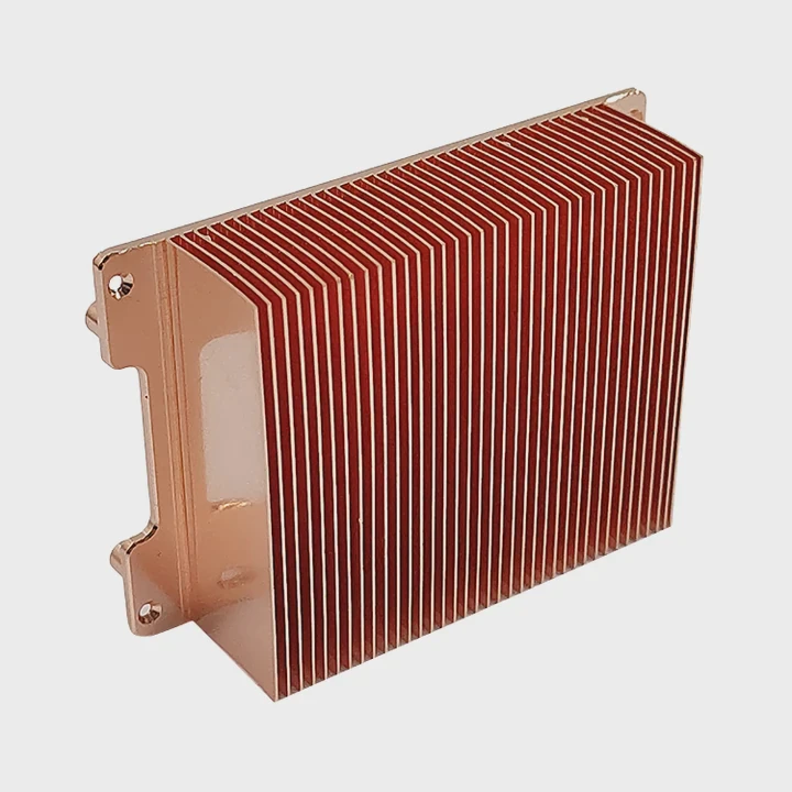 Copper Fin Heat Sink For Equipment