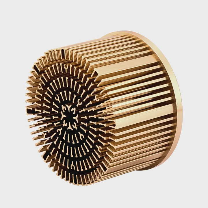 133Mm Aluminum Heat Sink 60W