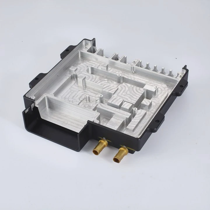 Cnc Epoxy Bonded Liquid Cooling Plate Custom Made