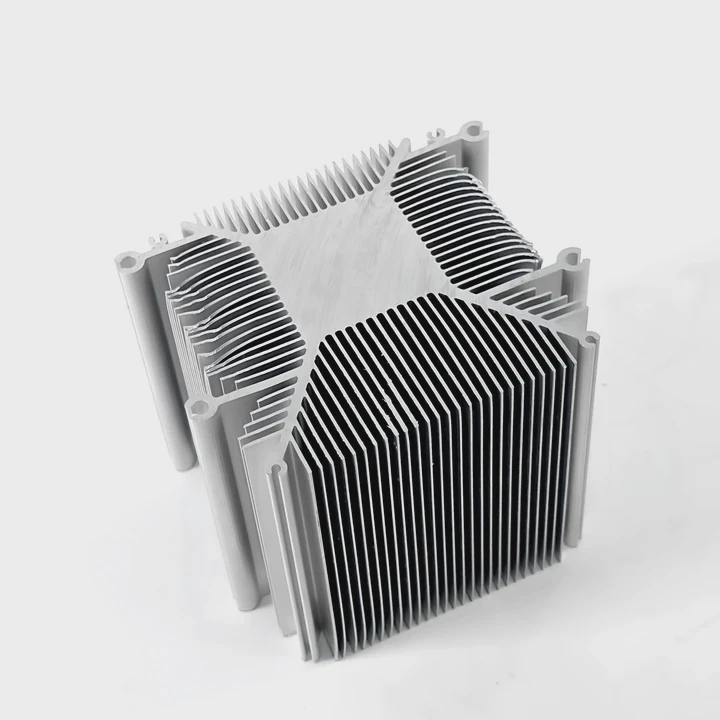 Large Fin Industrial Aluminum Heatsink