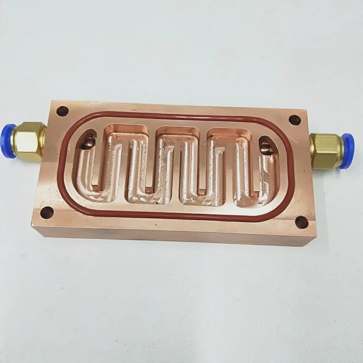 Aluminum Block Liquid Cold Plate For Water Cooling