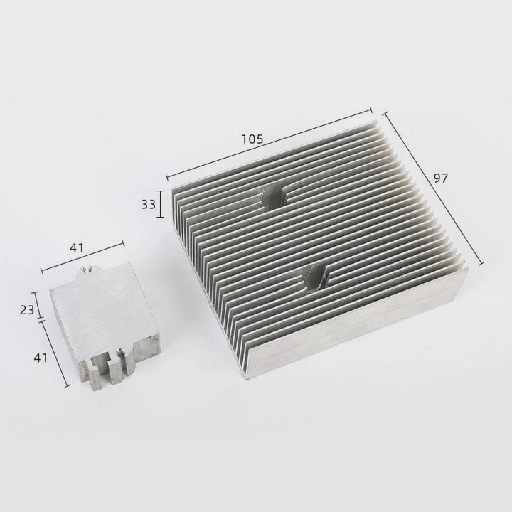 Custom Cnc Aluminum Heat Sink Tubes