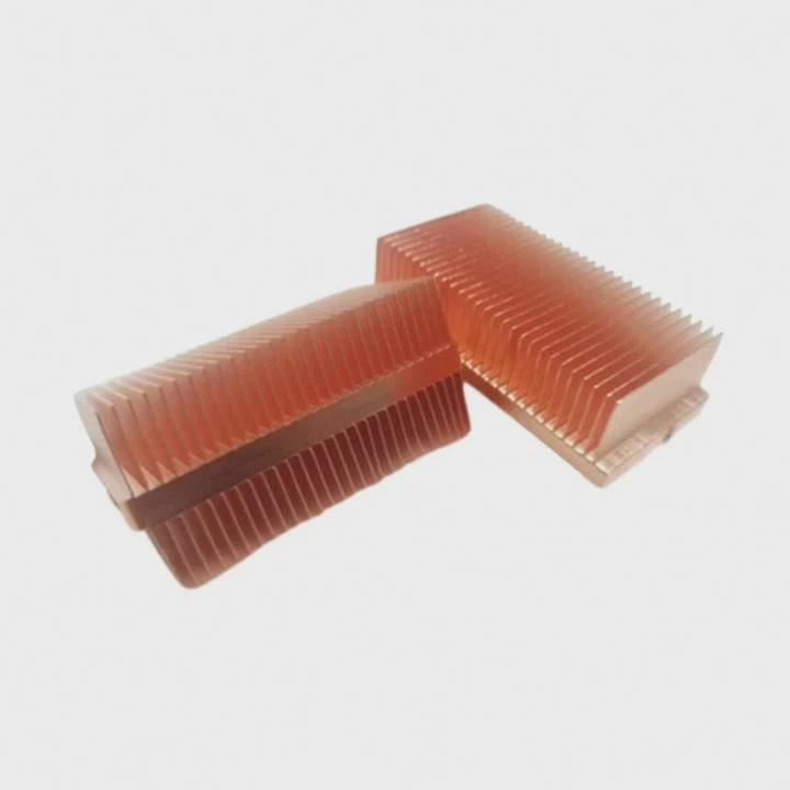 Aluminum Skived Heatsink Water Cooling