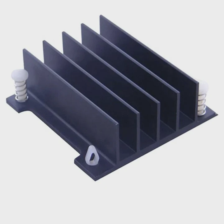 Custom Extruded Aluminum Chip Heat Sink