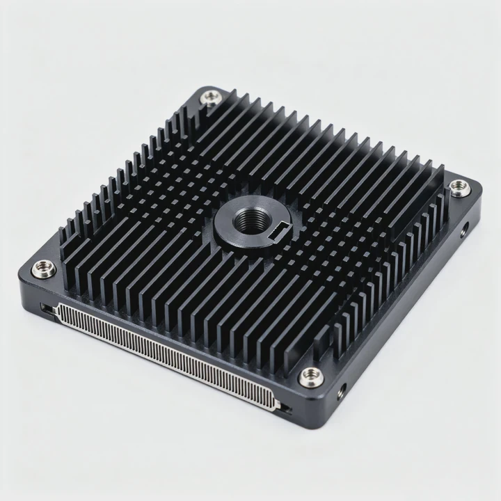 Cnc Machined Industrial Aluminum Heatsink