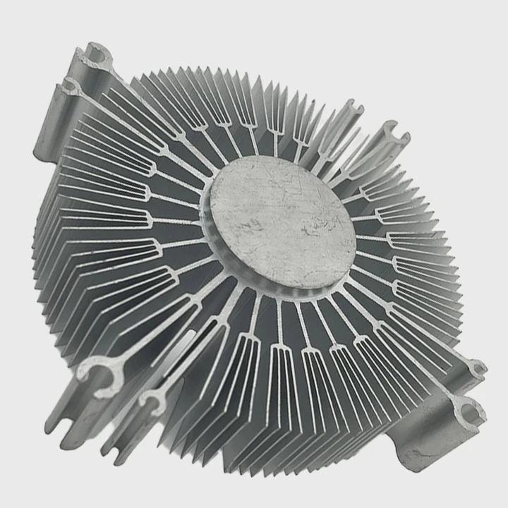 60616063 Aluminum Extrusion Die-Cast Heat Sink
