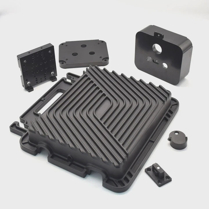 Adc12 Aluminum Die-Cast Heat Sink Housing Oem