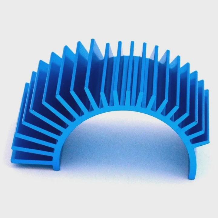 Anodized Color Aluminum Heat-Sink Fin Cnc & Stamping