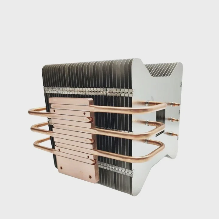 High-Efficiency Industrial Cpu Cooler 8-Heat-Pipe Welded Radiator
