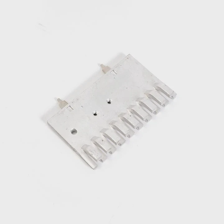 Sheet-Metal Stamped Aluminum Heat-Sink Plate Custom