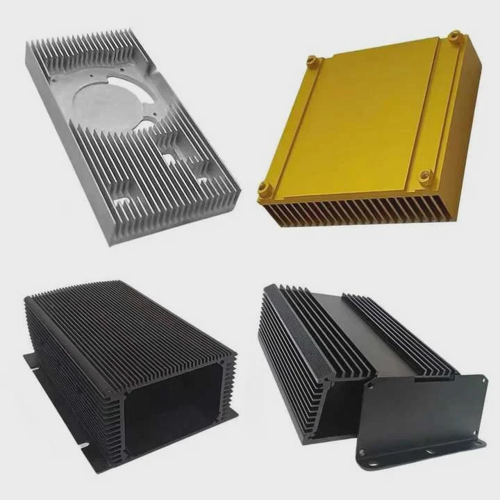 Custom Cnc & Die-Cast Aluminum Heat Sink Housing