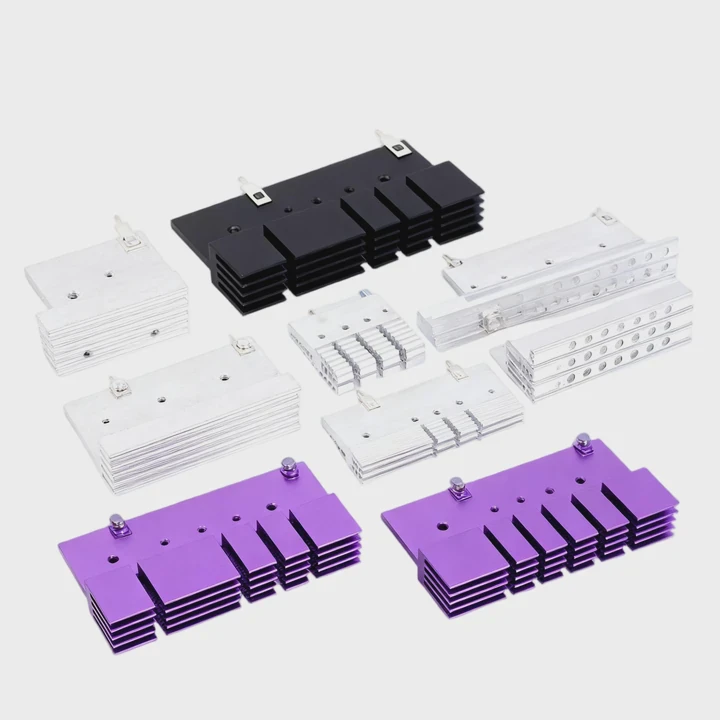 Cnc Machined Aluminum Heat-Sink For Ledmedicalserver Devices