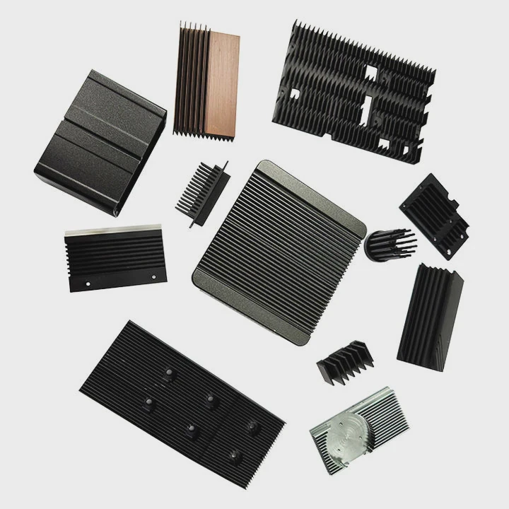 6063 Cnc Aluminum Cpu Led Heat Sink