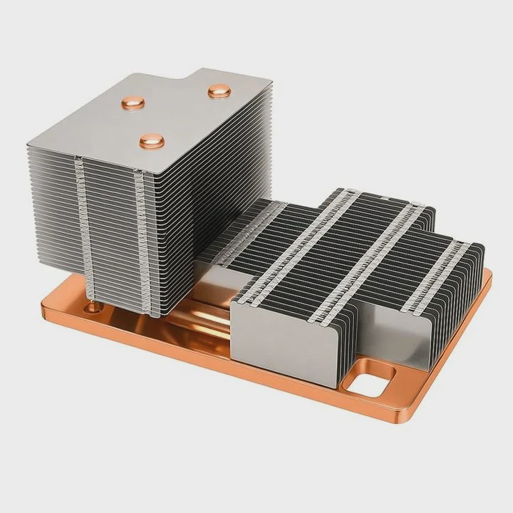 2U Server Cpu Heat Sink With Copper Base - R640 R740