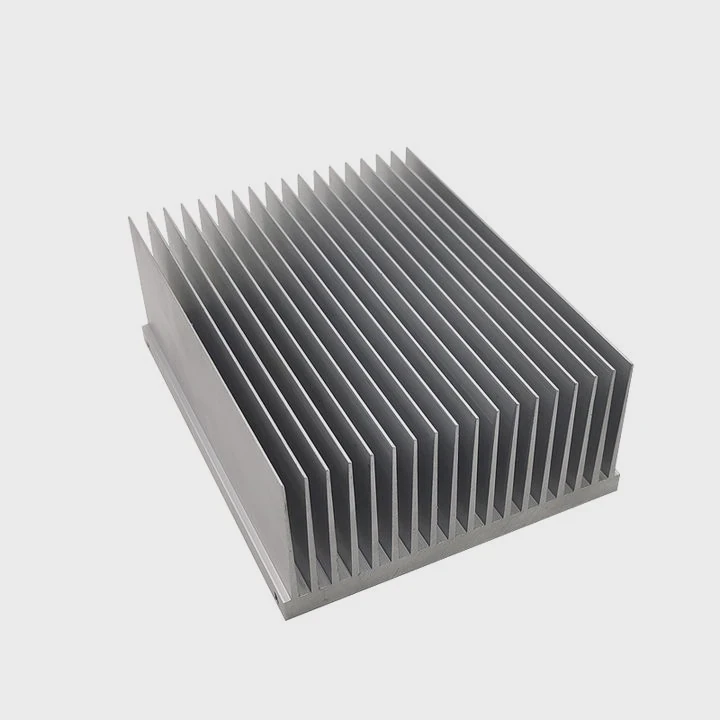 Cheap 60616063 Aluminum Extruded Heat Sink Custom Cnc