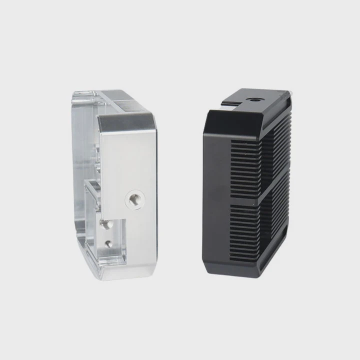6061 Cnc Milled Aluminum Heat Sink - Custom Metal Plate