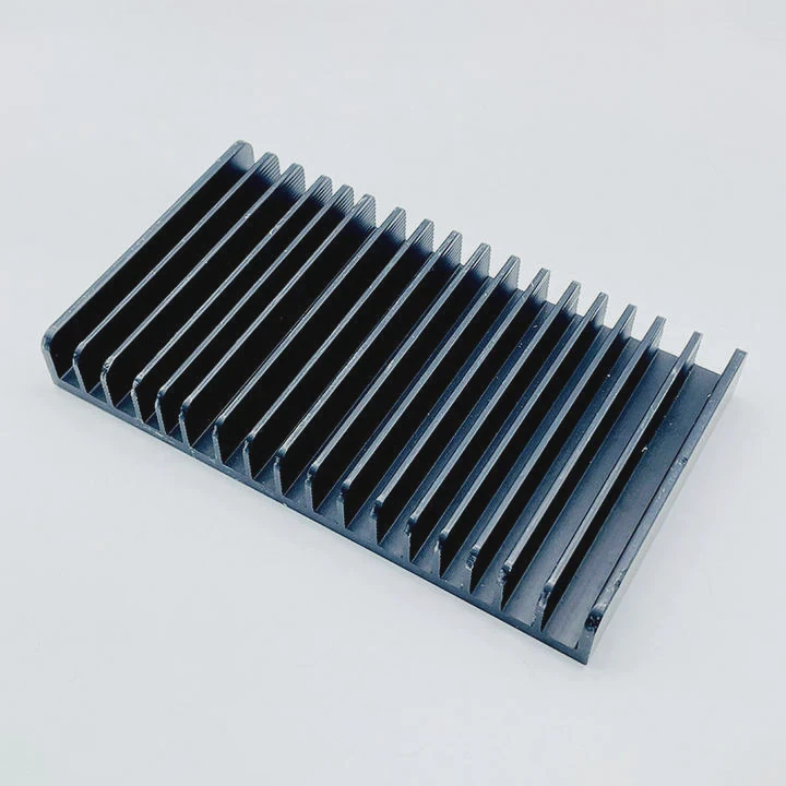Anodized Black Cnc Aluminium Heat Sink From China Factory