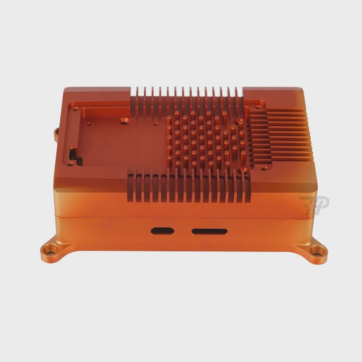 Cnc Aluminum Pin-Fin Heatsink For Electric Motor