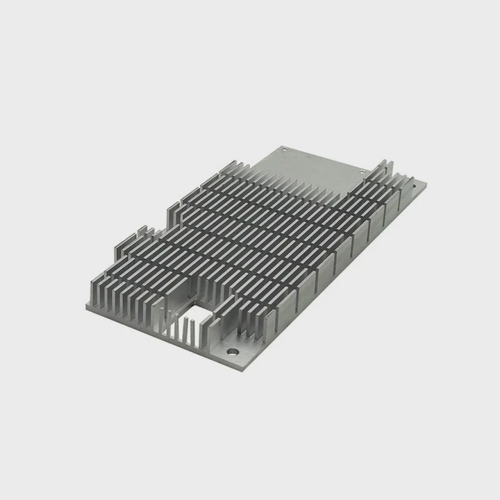 Extruded Aluminum Pin Fin Heatsink Profile Custom Made