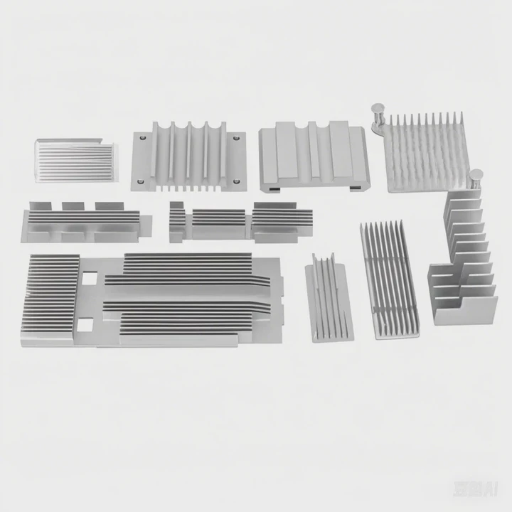 Custom Aluminum Alloy Pin-Fin Heatsink With Cnc & Micro-Machining