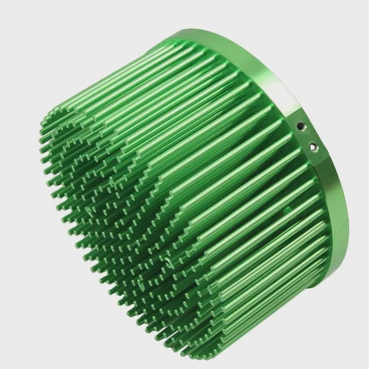 Anodized Aluminum Led Pin Fin Heatsink For Grow Light