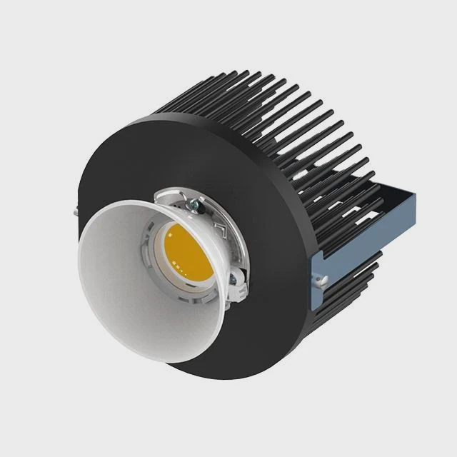 180Mm High Power Led Downlight Anodized Heat Sink
