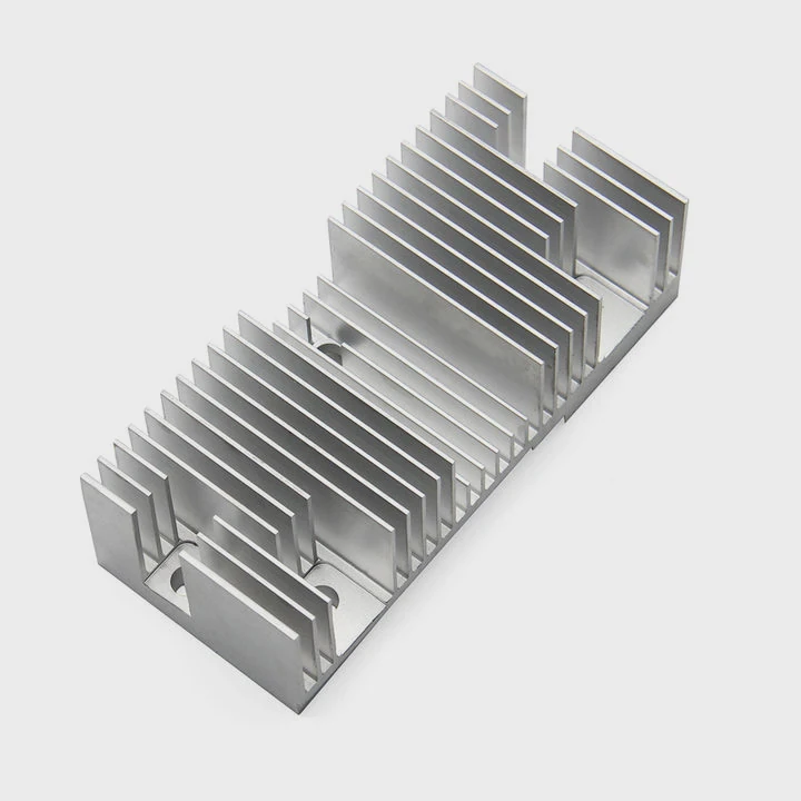 60616063 Anodized Aluminum Heat Sink Cnc Machining Service