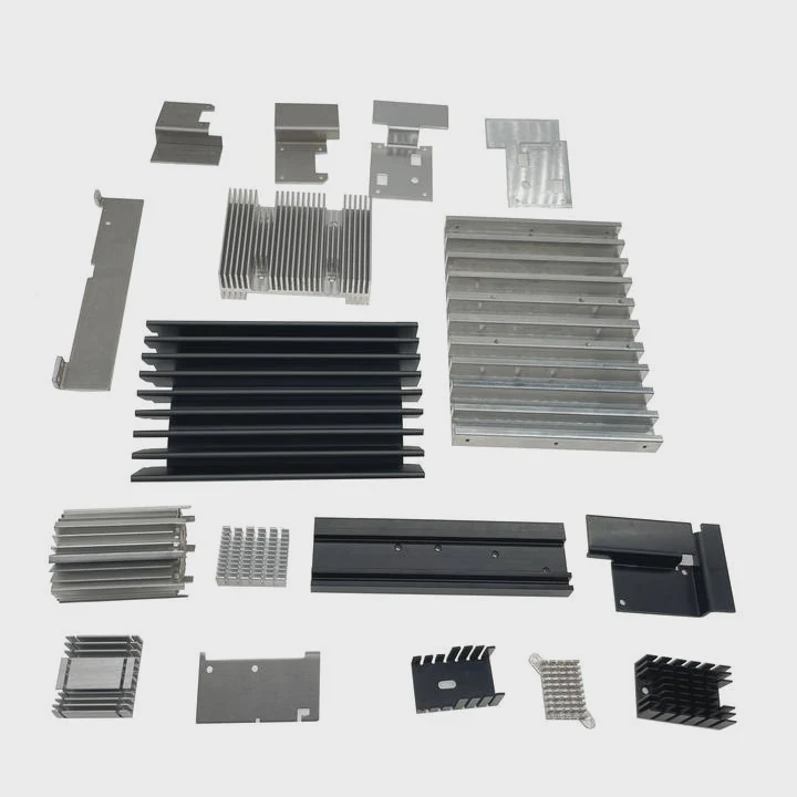 Custom Cnc Aluminum Heat Sink For Led Cooling