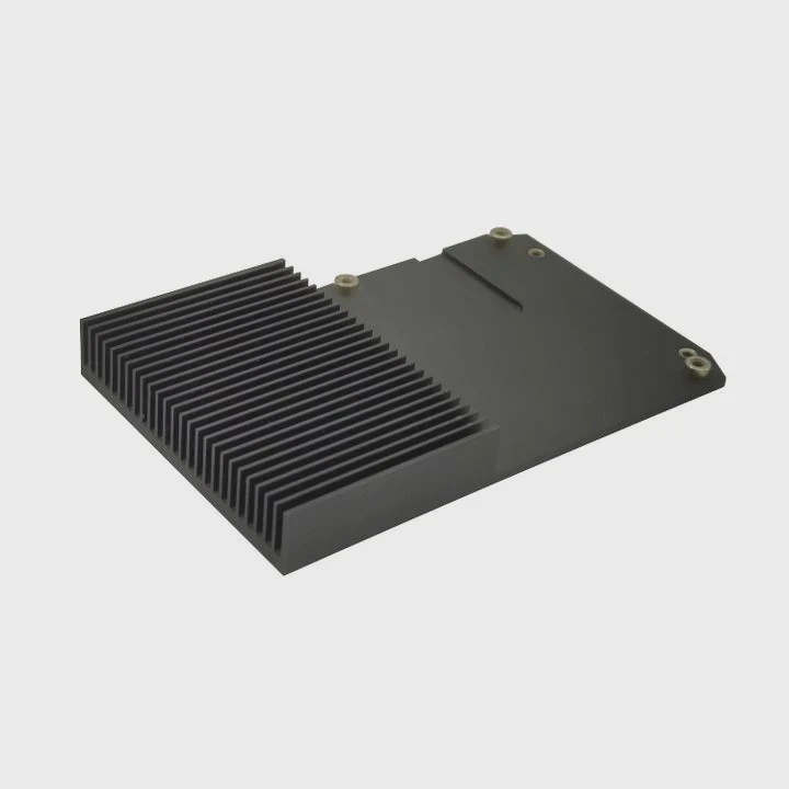 Skiving Fin Aluminum Heatsink For Industrial Devices