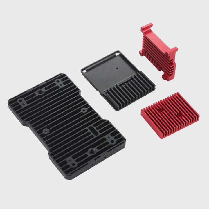 Custom 6063 Aluminum Extrusion Heat Sink For Led Lighting