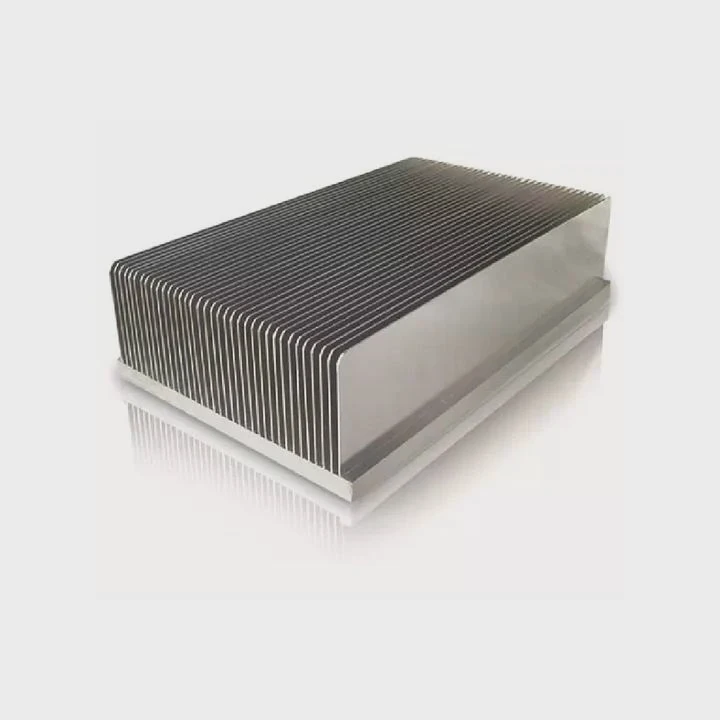Cnc Copper Skived Fin Extrusion Heat Sink