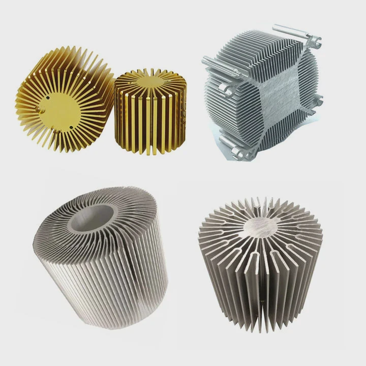 30X30 Pure Copper Skived Fin Heatsink