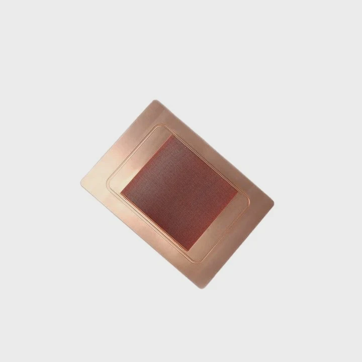 Cnc Skived Fin Copper Passive Heatsink