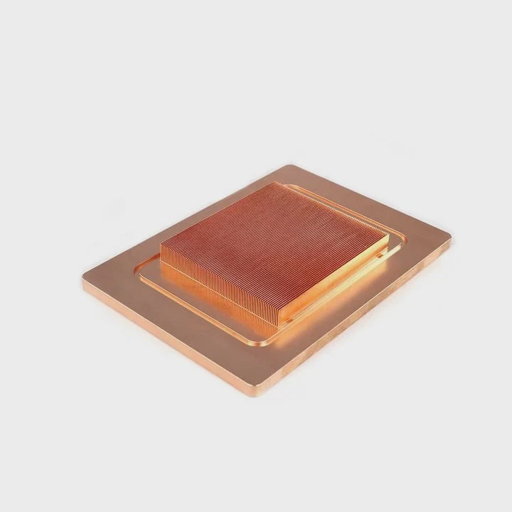 6000 Series Cnc Skived Fin Heat Sink