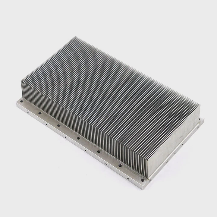 Cnc 6000 Series Skived Fin Aluminum Heatsink