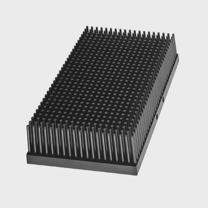 6063 Cnc Skived Fin Radiator Aluminum Profile