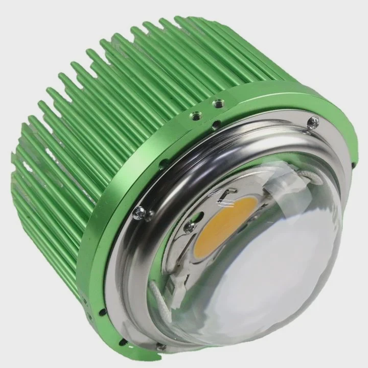50W Cob Led Skived Fin Aluminum Heatsink