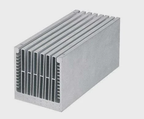 Aluminum Folded Skived Fin Heat Sink