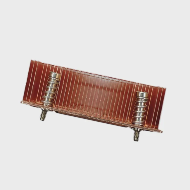 1U Passive Cpu Cooler With Zipper Fins