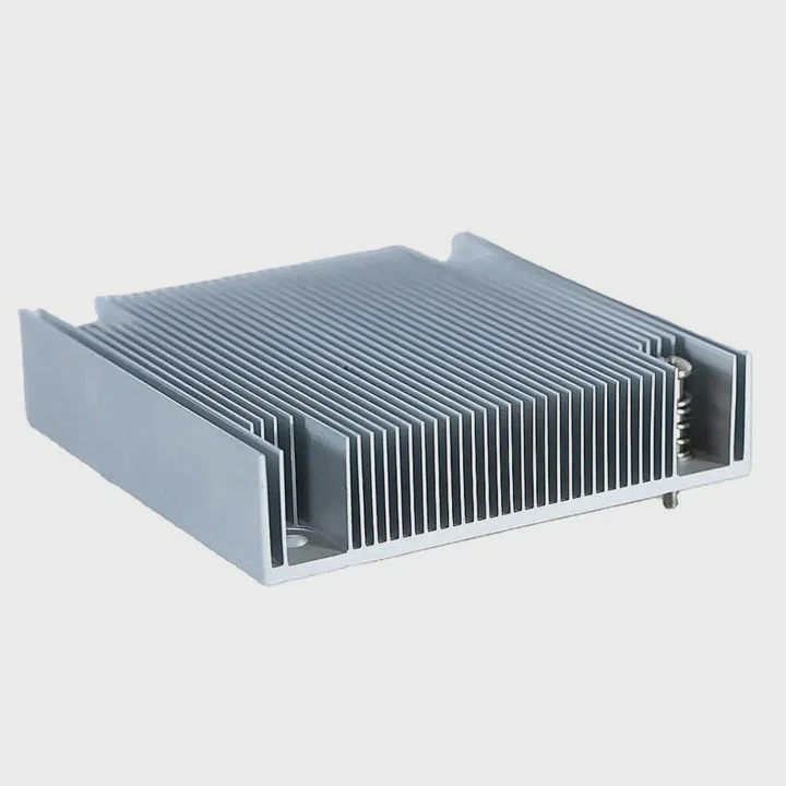 Anodized Case Zipper Fin Aluminum Heat Sink