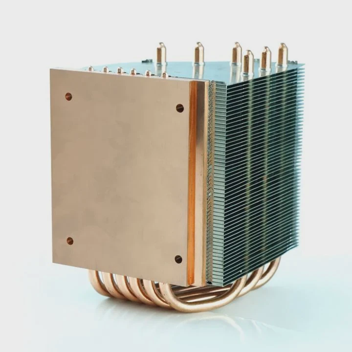 6000 Series Zipper Fin Cpu Heat Sink Oem