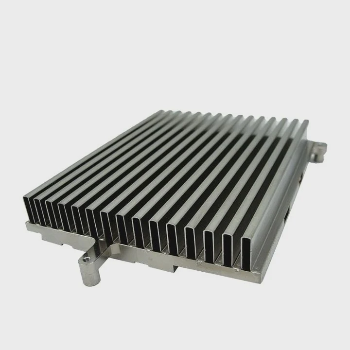 Custom Folded Fin Heat Sink For 70Mm 100Mm Case