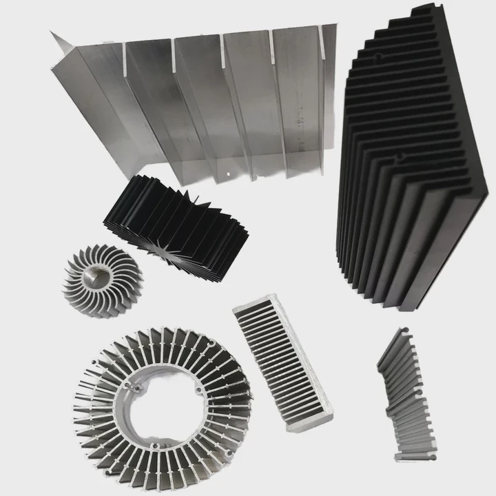 Round Pin Led Heat Sink Die Cast