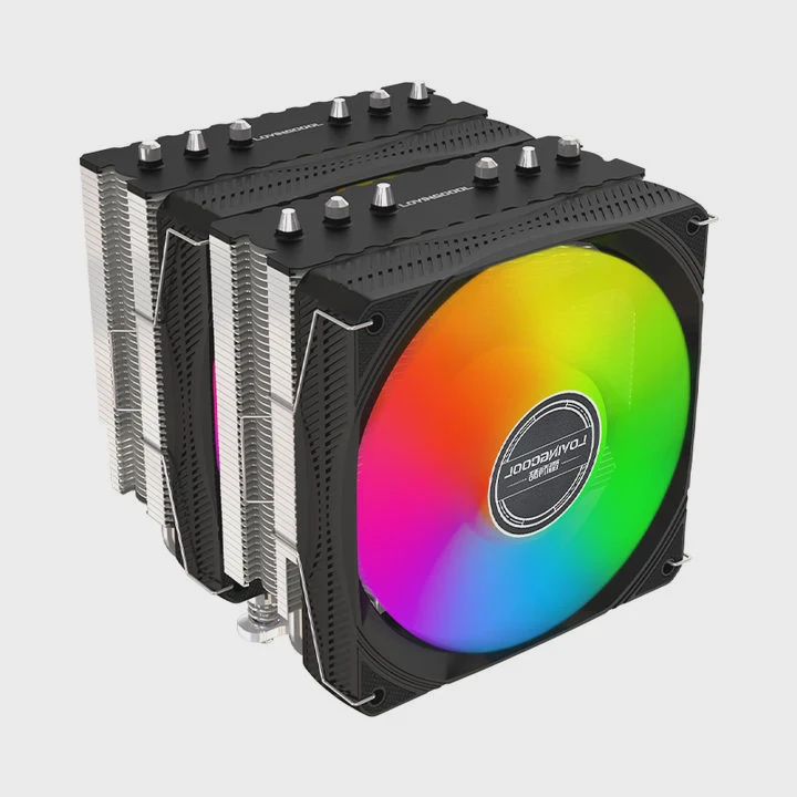 Argb Cpu Cooler 245W With 6 Copper Pipes