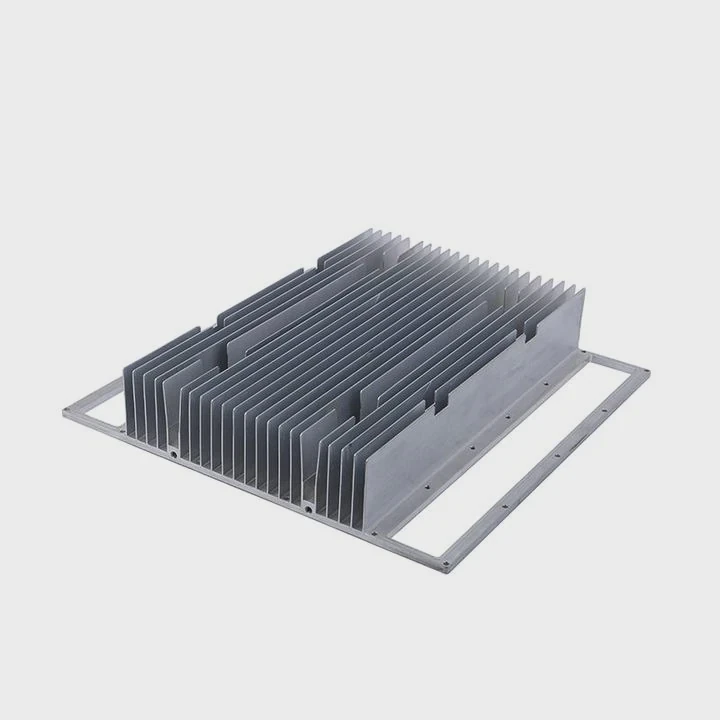 Large Extruded Aluminum Heatsink For Telecom