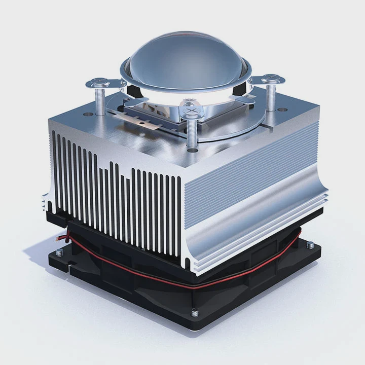 Aluminum Led Chip Heatsink For Transistor Module